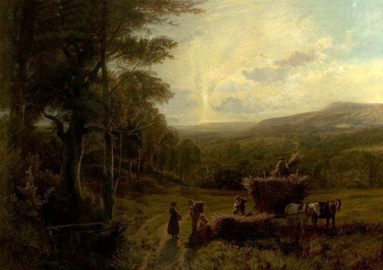 Nær Haslemere, Surrey av George Shalders