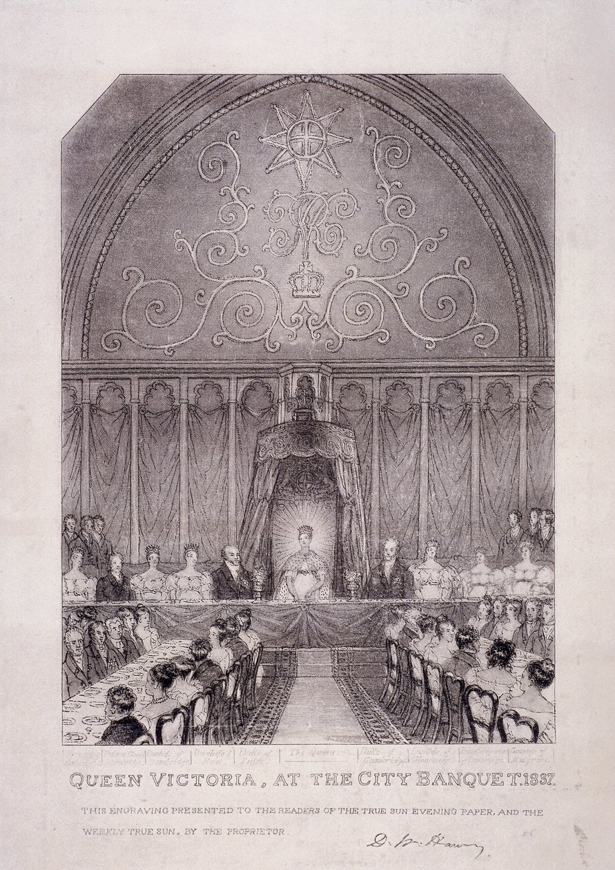 Gog og Magog, Guildhall, London, 1809 av George Shepherd