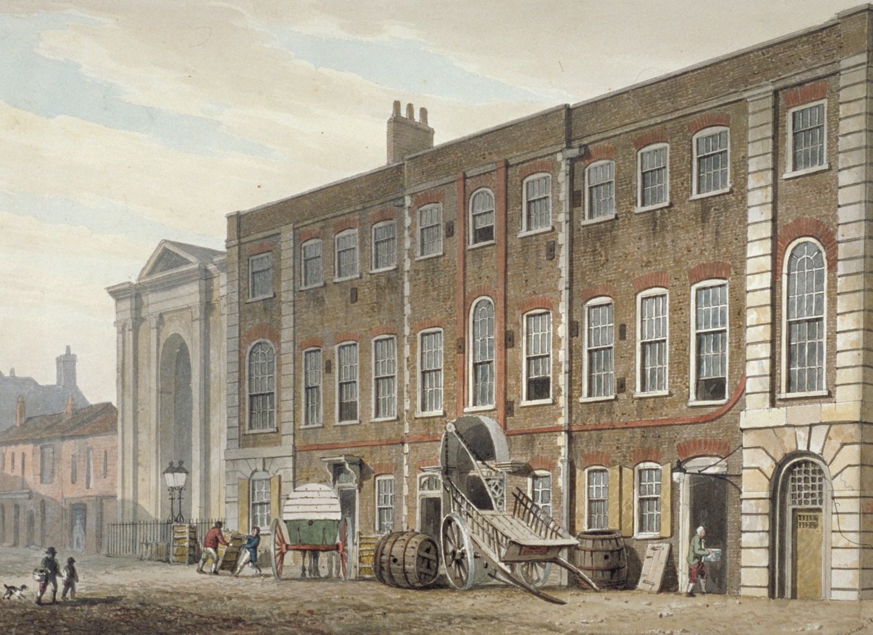 Portugal Street, Westminster, London, 1811 av George Shepherd