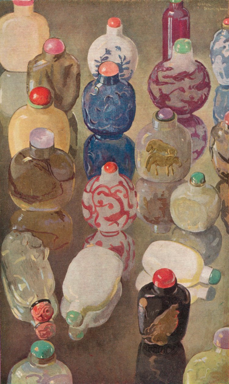 Kinesiske snusflasker, c1923. av George Sheringham