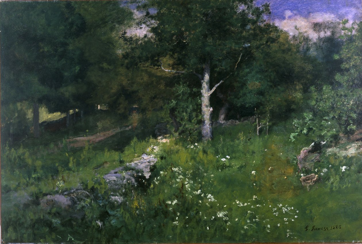 Sommerløvverk av George Snr. Inness