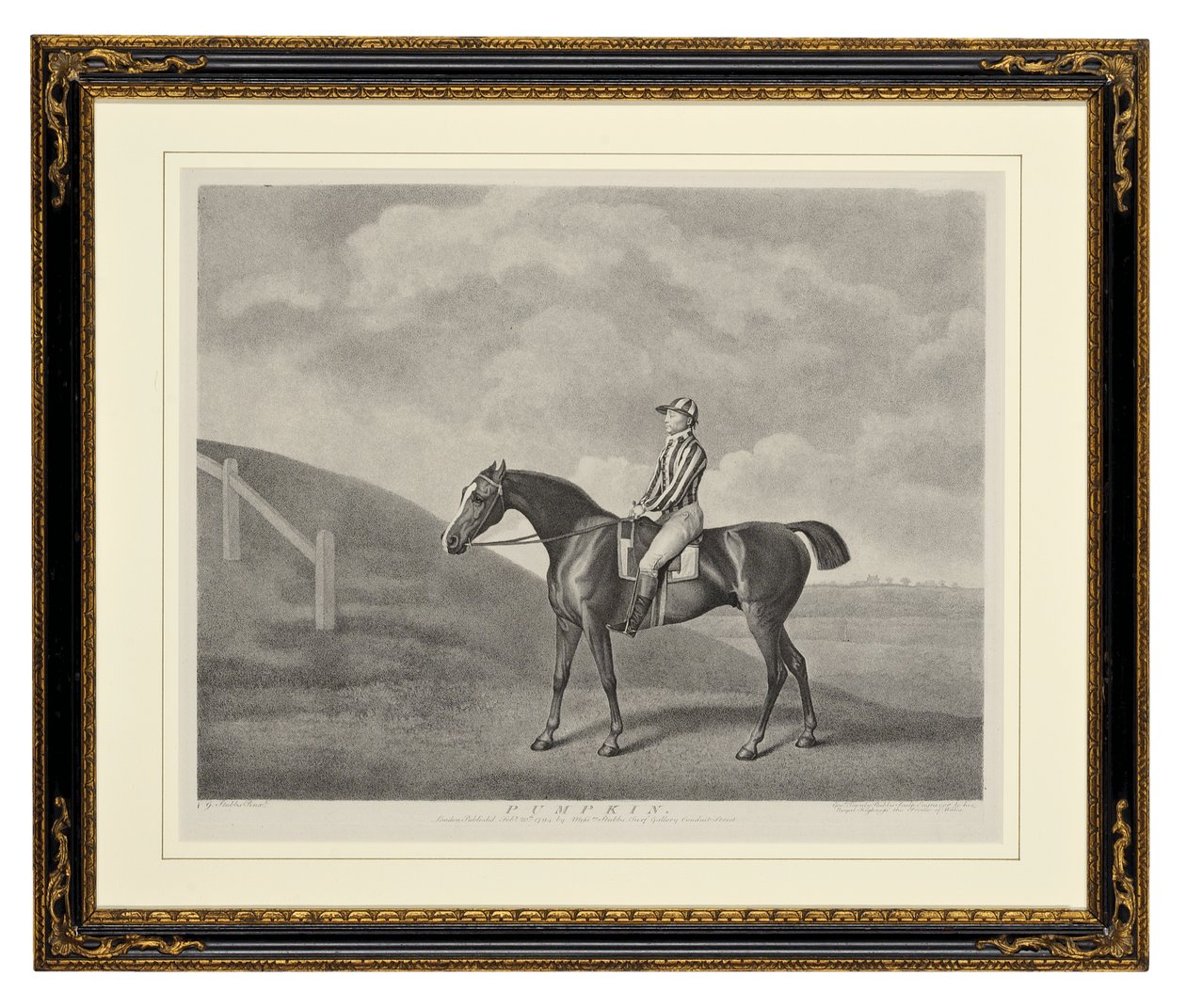 Gresskar (stippgravering) av George Townley Stubbs