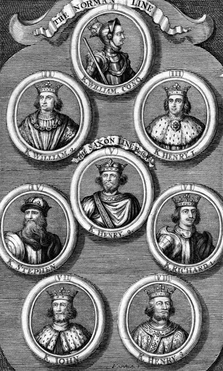 Konger av England. av George Vertue