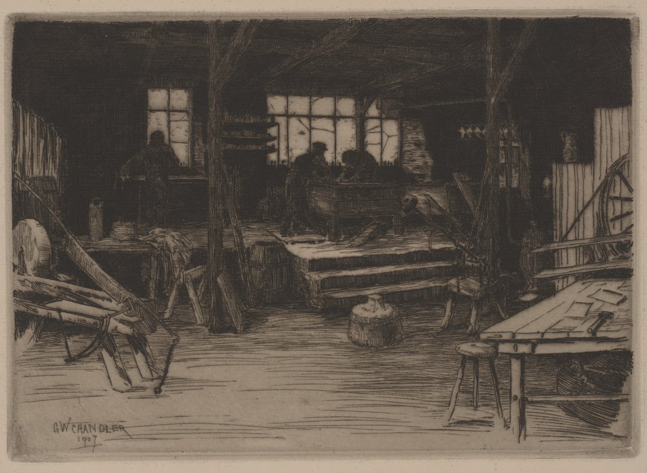 Høvling av George Walter Chandler