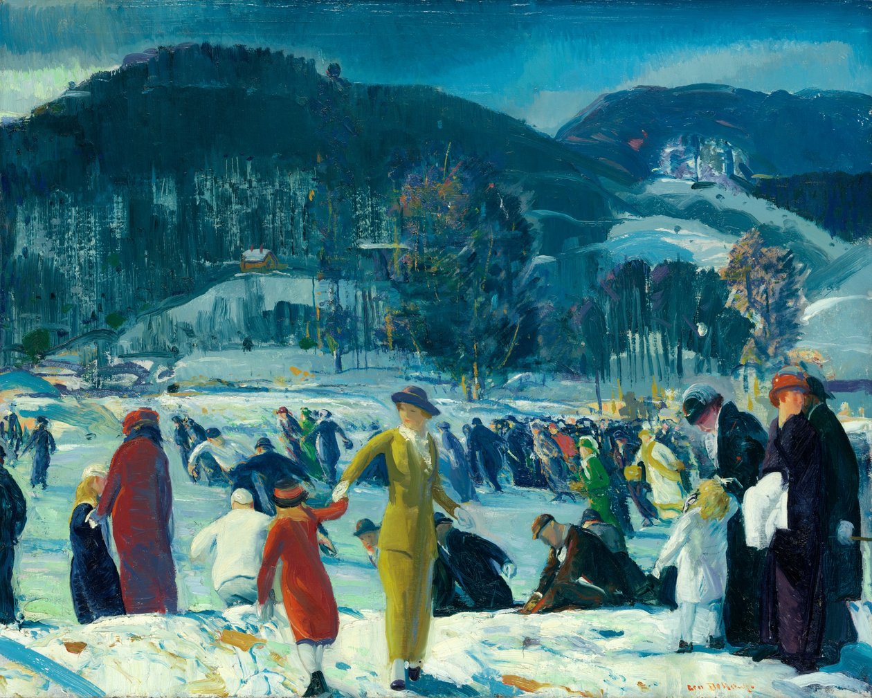 Love of Winter, 1914. av George Wesley Bellows