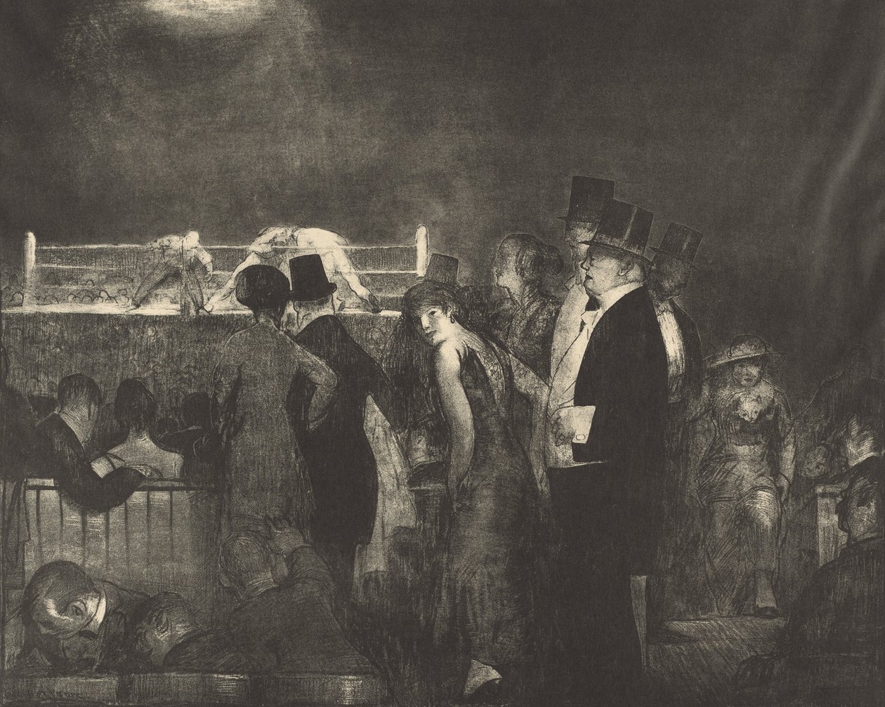 Forløp, 1916. av George Wesley Bellows