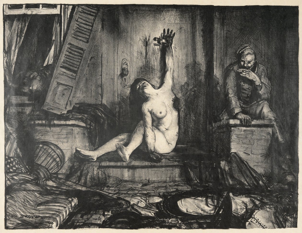The Cigarette: War Series av George Wesley Bellows
