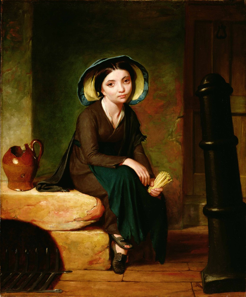 Fyrstikkjenta, 1834 av George Whiting Flagg
