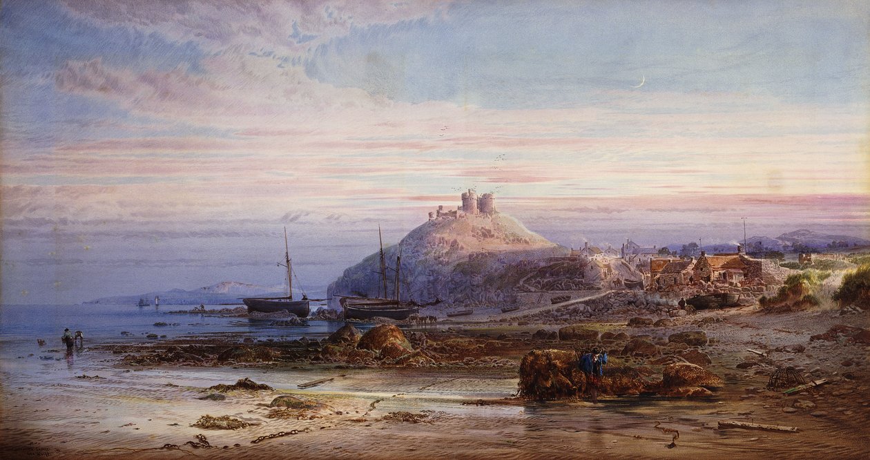 Criccieth Castle, av George Wolfe