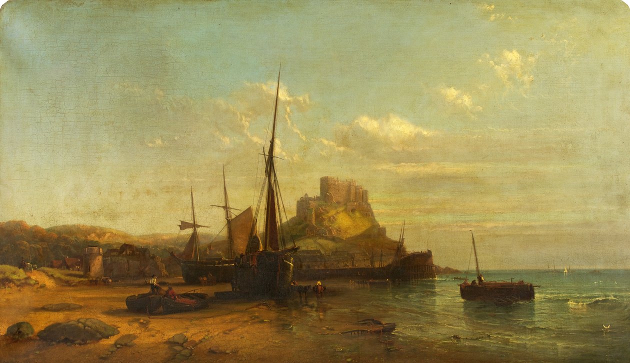 Mont Orgueil, Jersey av George Wolfe