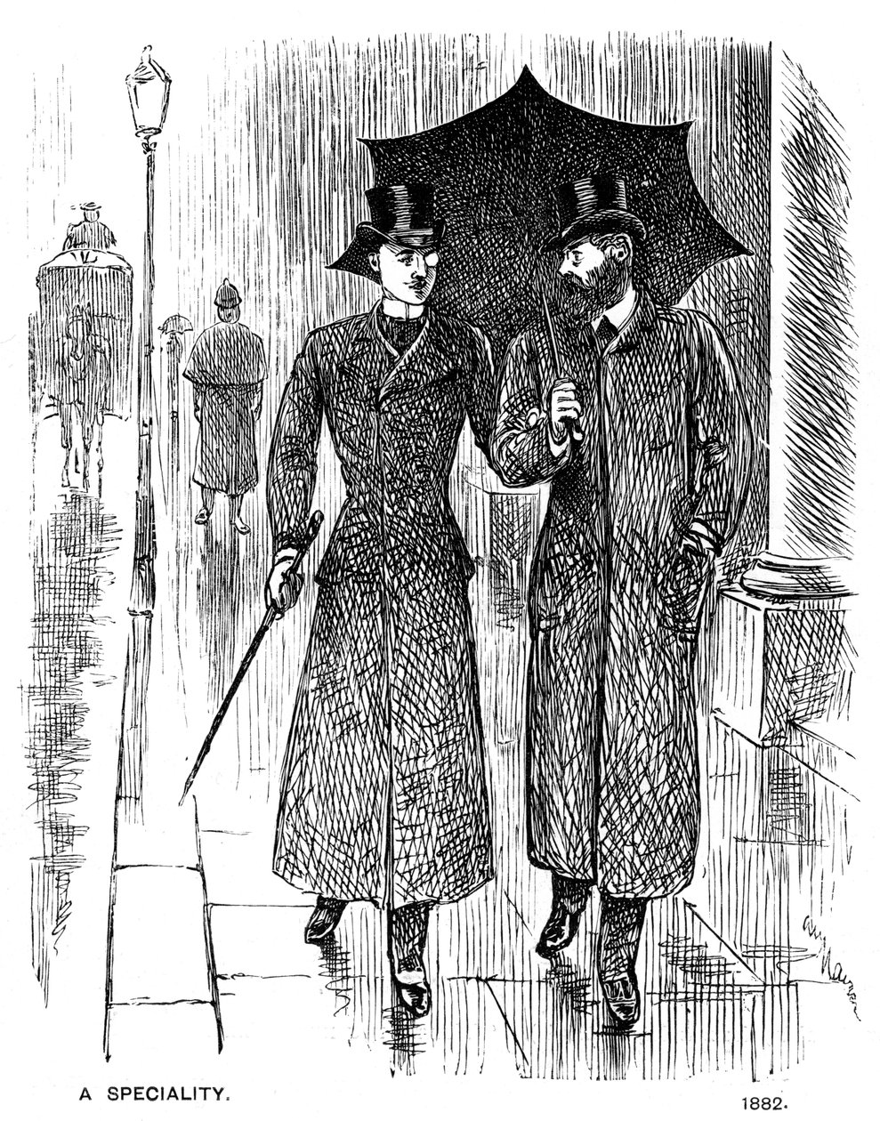 En spesialitet, 1882 1891. av George du Maurier