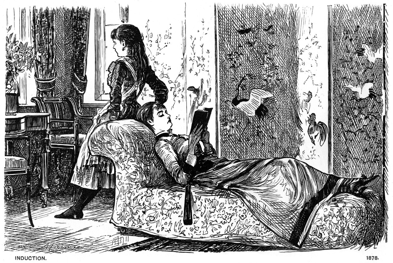 Induksjon, 1878 1891. av George du Maurier