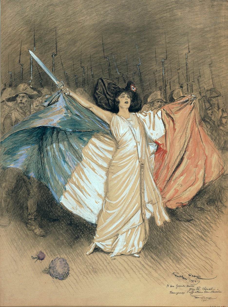 Marthe Chenal (1881-1947) Synger 