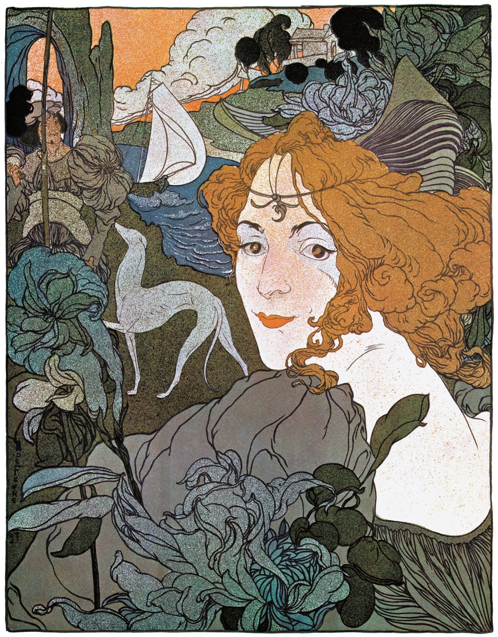 Diana, 1897 av Georges de Feure
