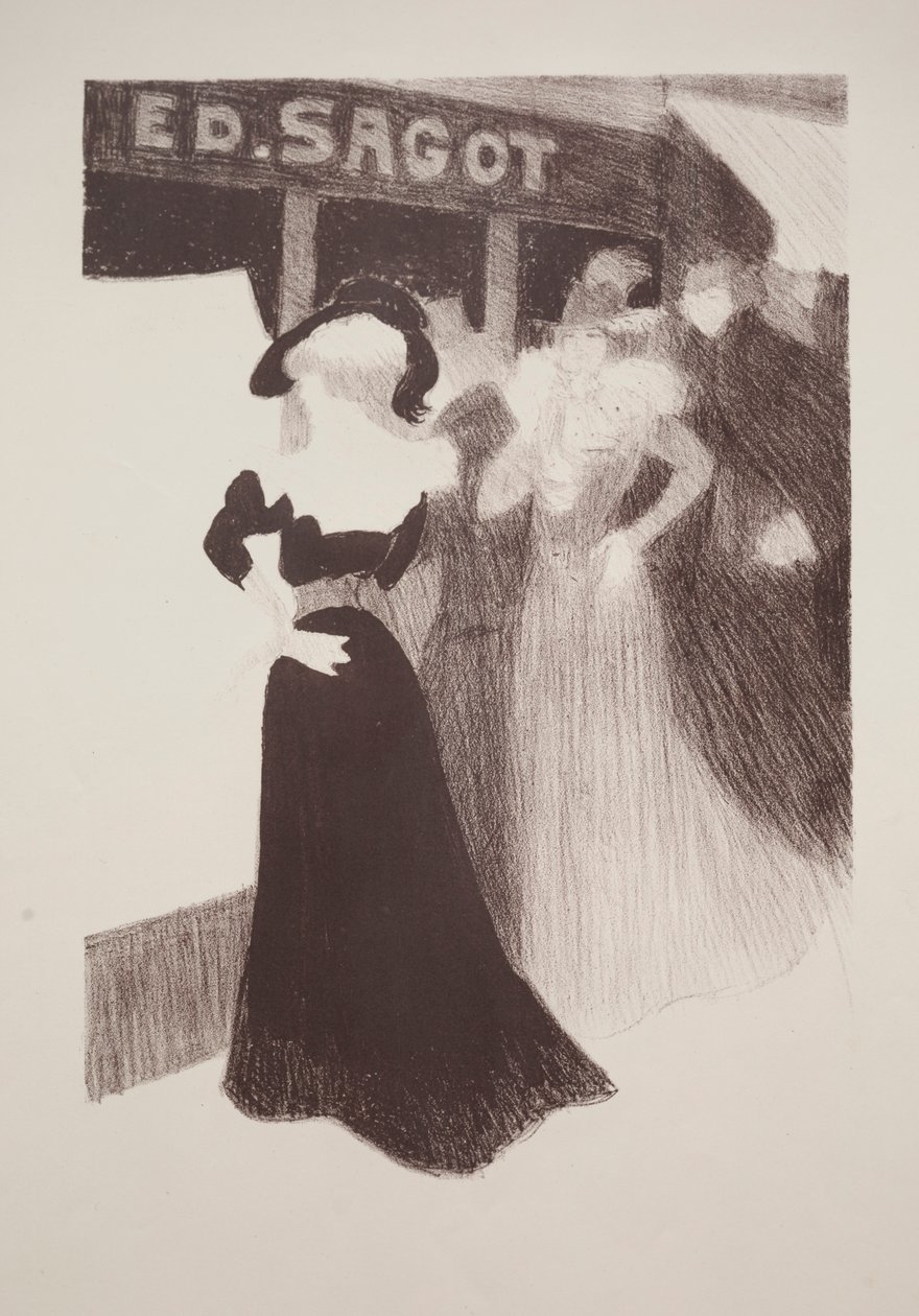 Sagots galleri, 1898. av Georges Alfred Bottini