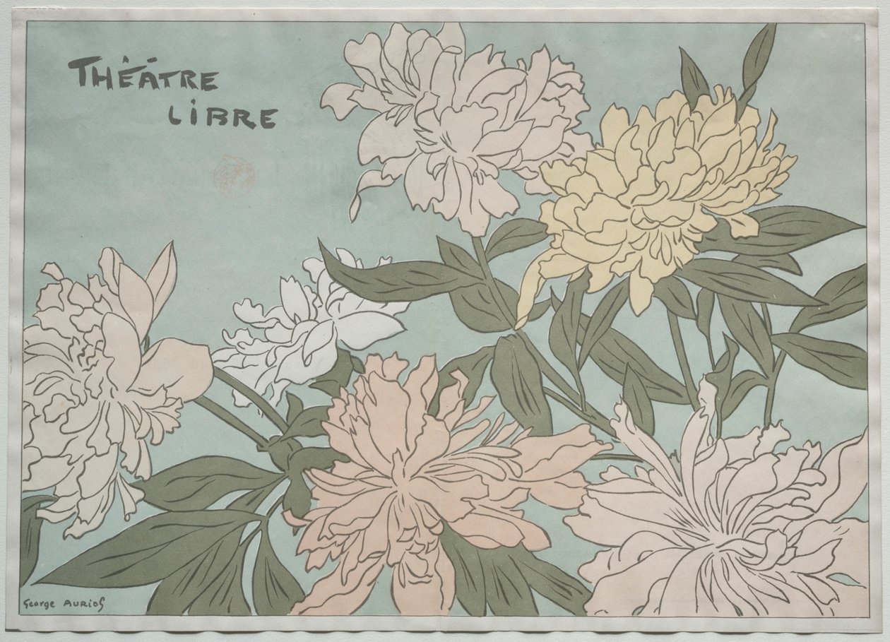 Myrane og Les Chapons, 1890. av Georges Auriol