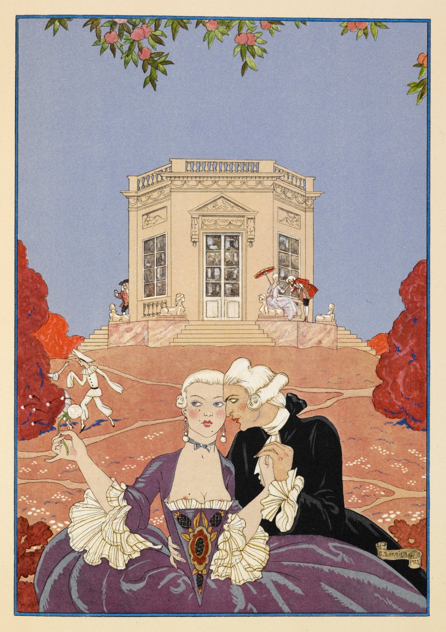 Indolentene. av Georges Barbier