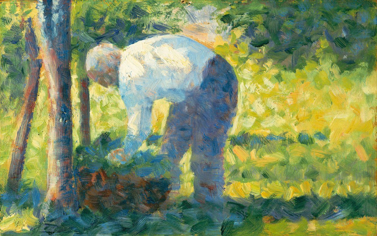 Gartneren, 1882-83. av Georges Pierre Seurat