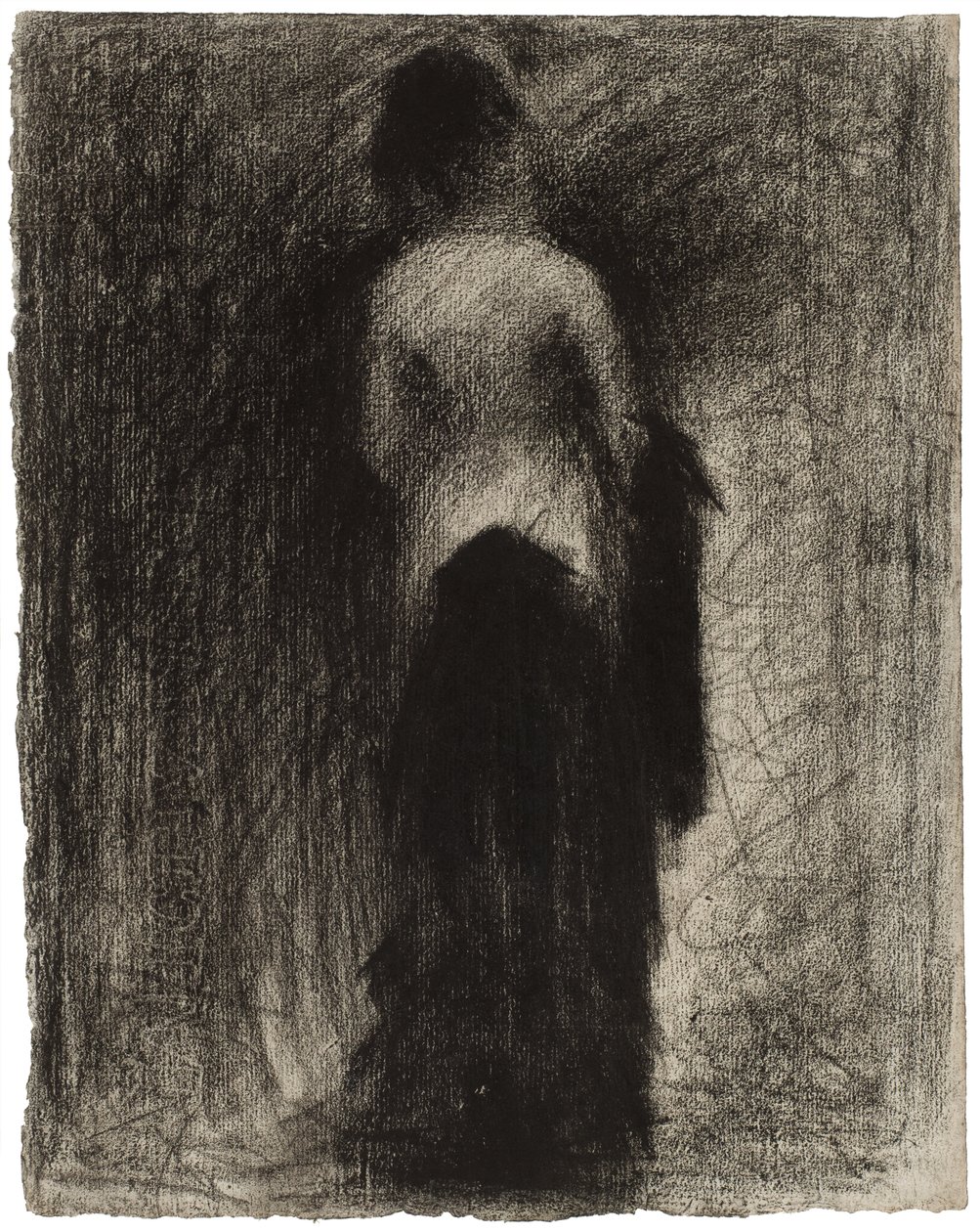 Promenaden, ca. 1882 av Georges Pierre Seurat