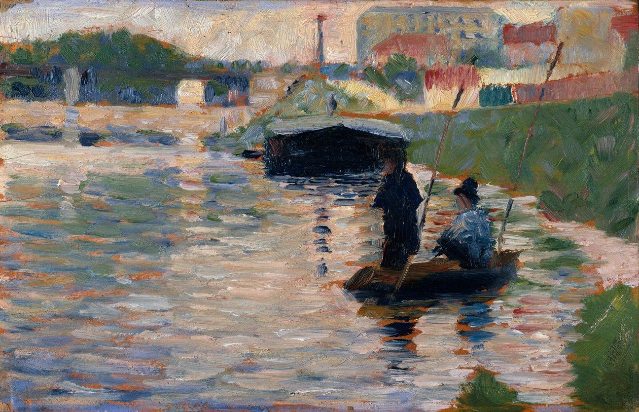 Utsikt over Seinen, 1882-83. av Georges Pierre Seurat