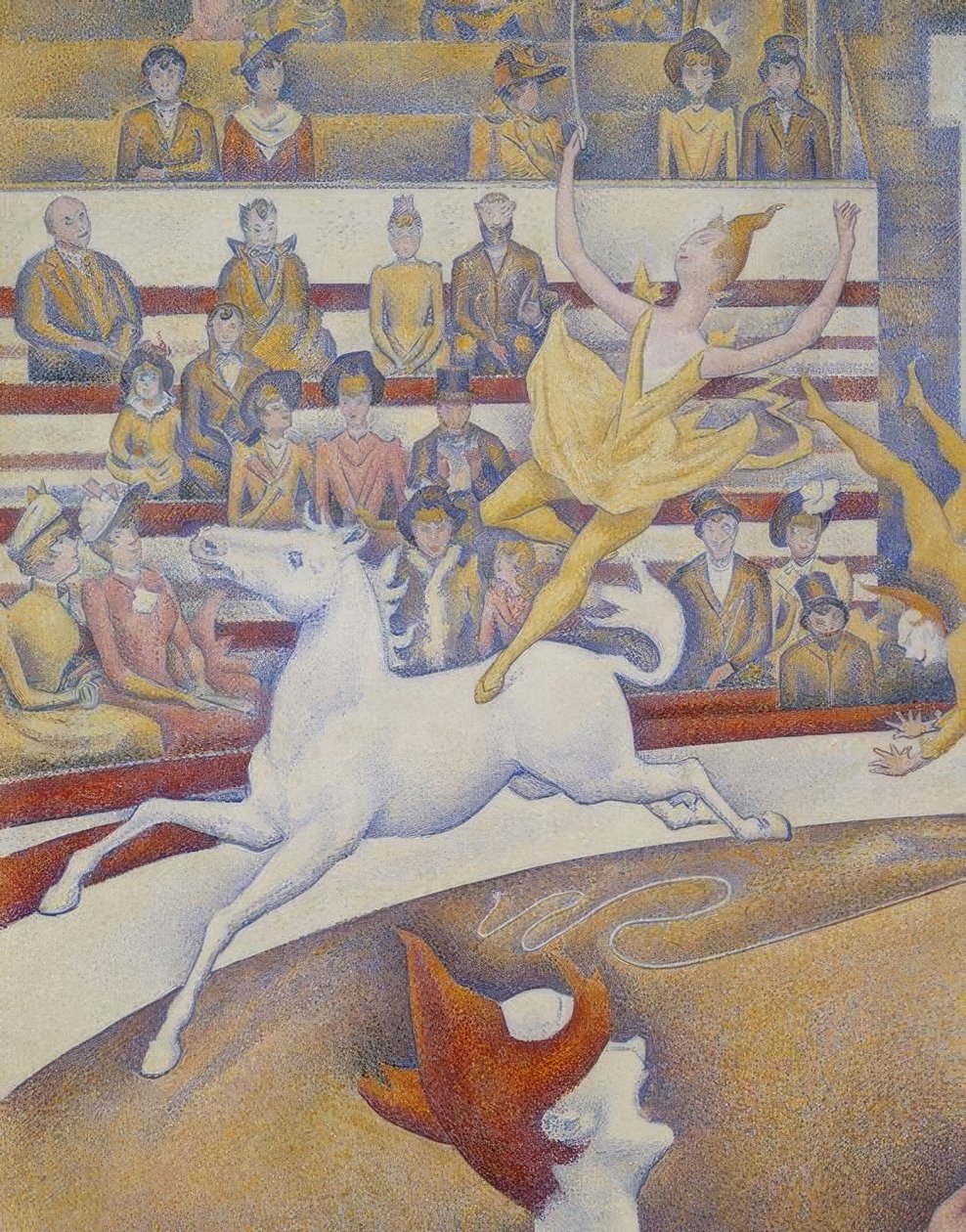 Sirkuset av Georges Seurat