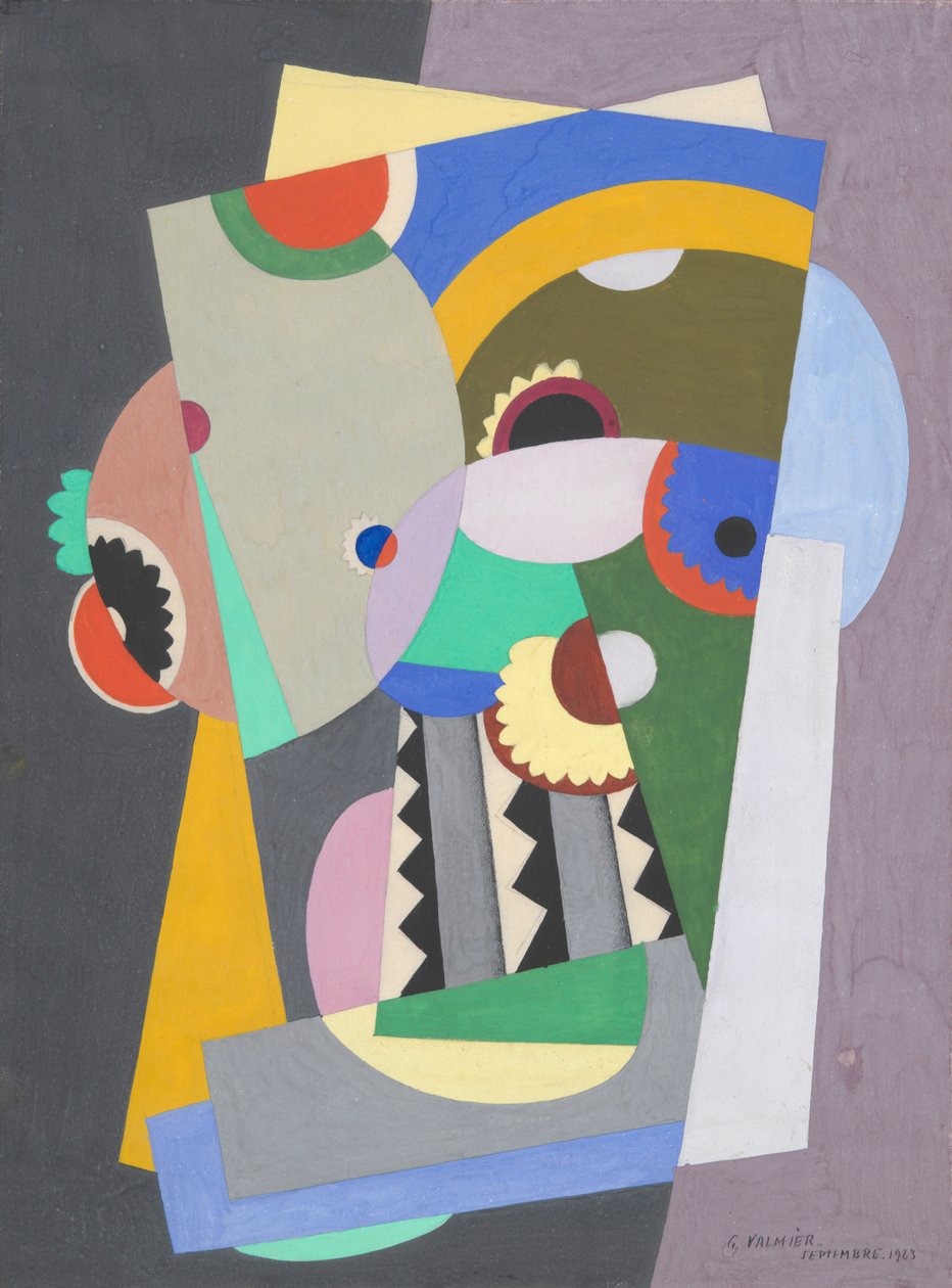 Komposisjon, 1923 av Georges Valmier