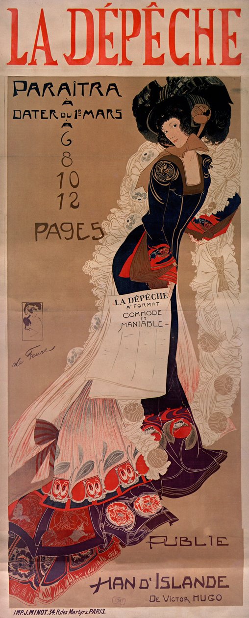 Utsendelsen, c. 1900. av Georges de . Feure