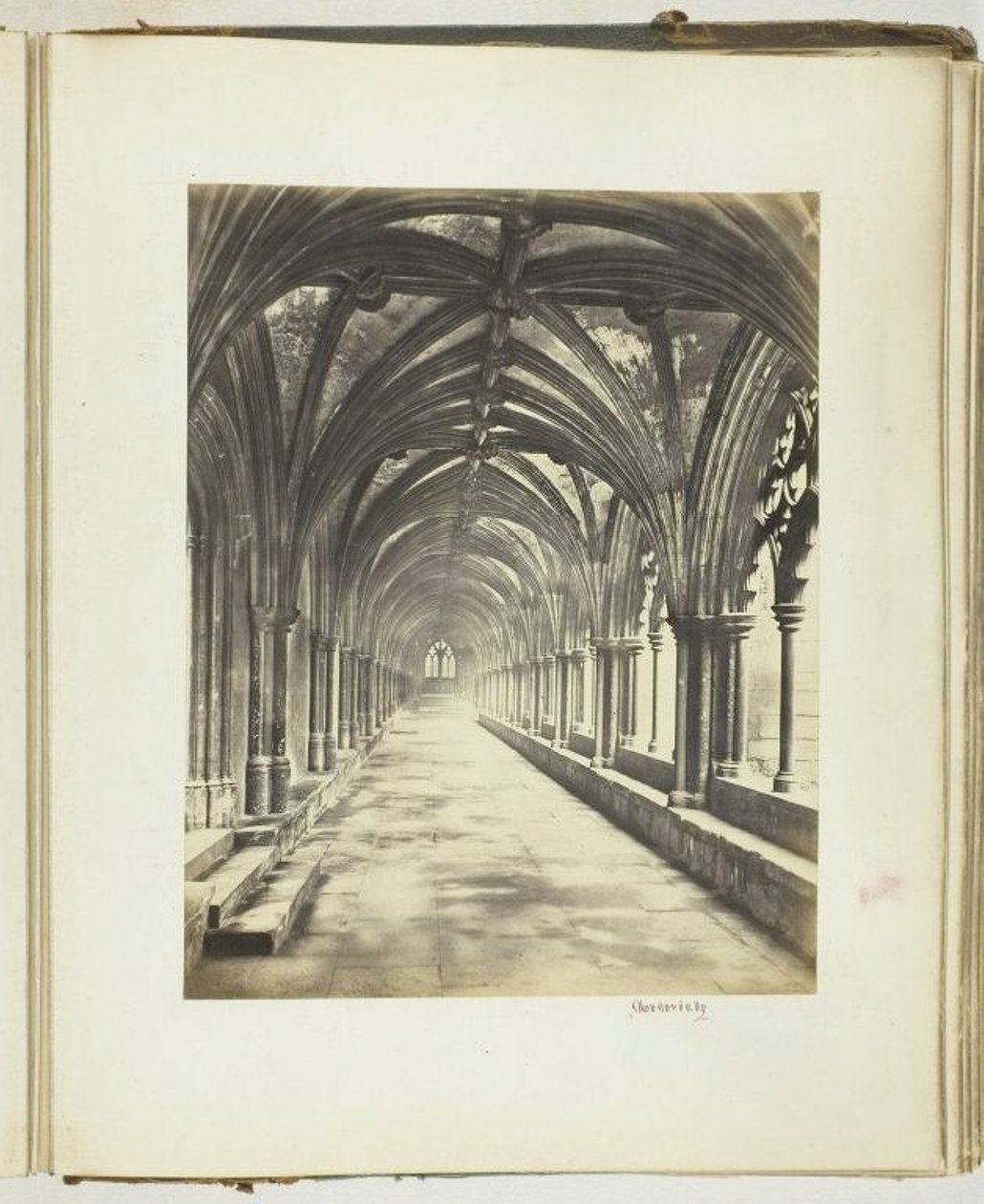 Uten tittel [klostre], 1868. av Georgina Cowper
