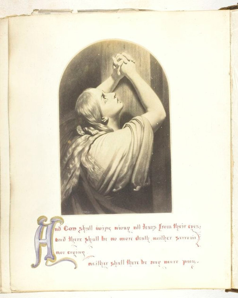 Uten tittel [illustrasjon med bibelsitat], 185568. av Georgina Cowper