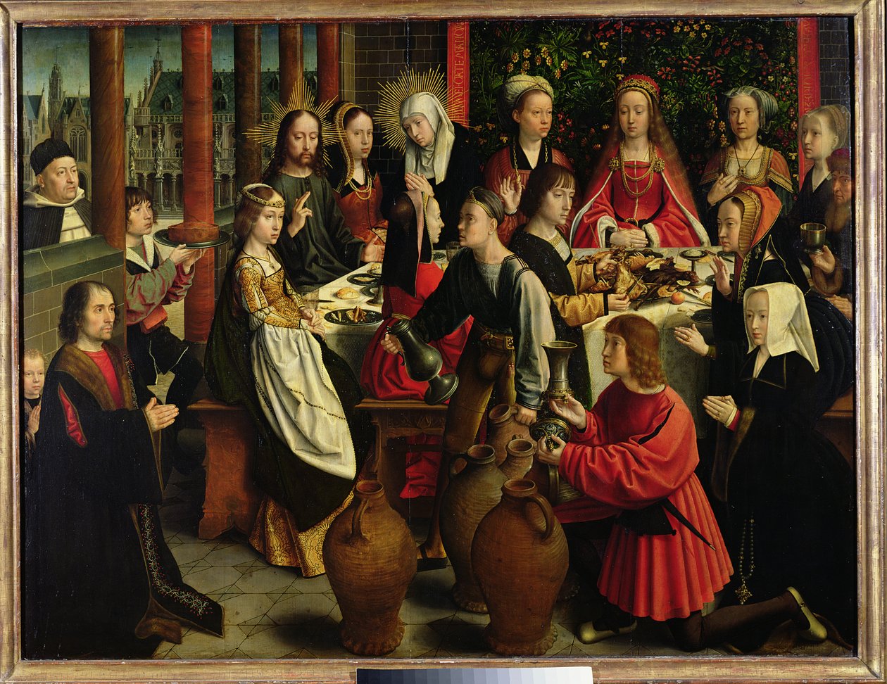 Bryllupsfesten i Kana, ca. 1500-03 av Gerard David