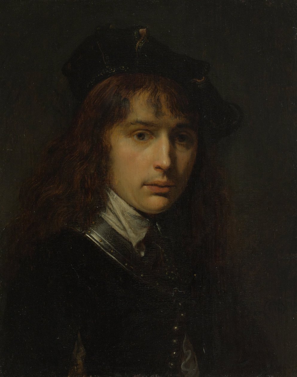 Selvportrett av Gerrit Dou