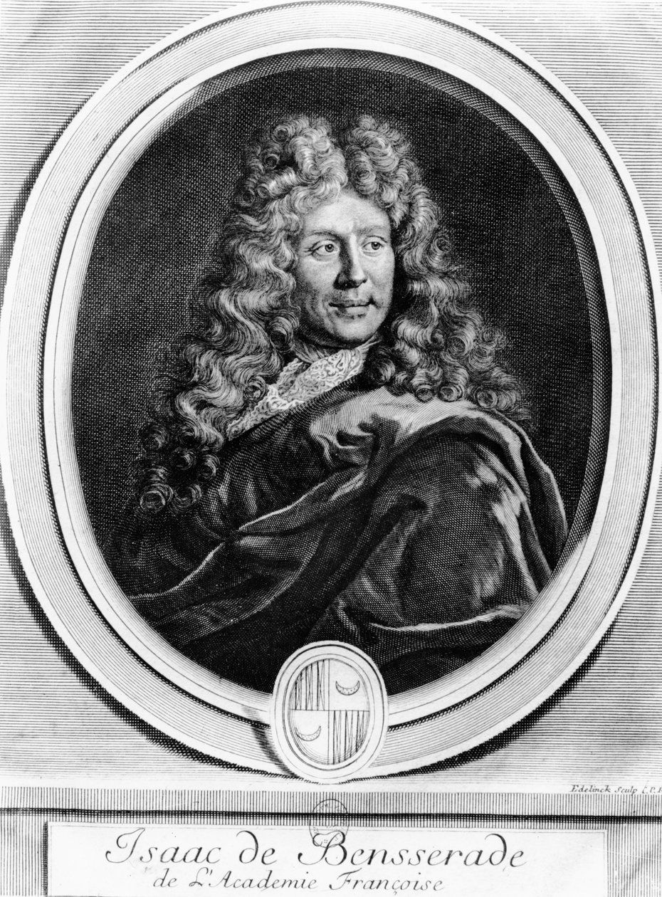 Isaac de Bensserade av Gérard Edelinck