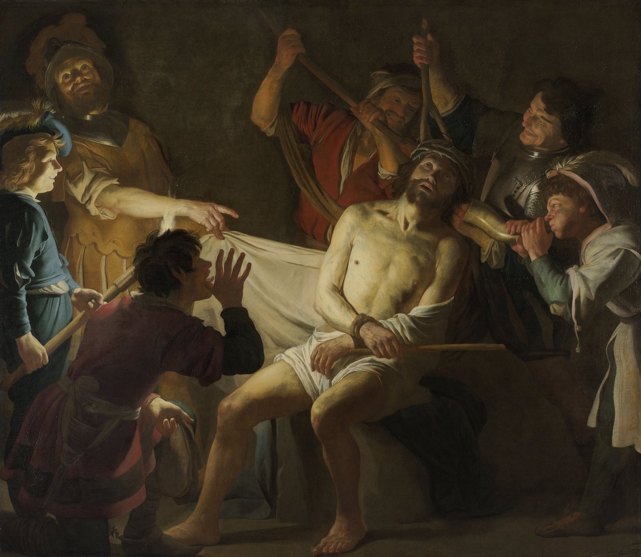 Kronen av Jesu torner av Gerrit van Honthorst