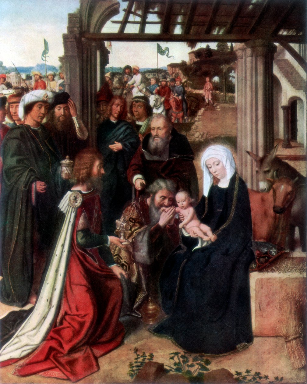 The Adoration of the Magi, 1927 av Gerard David