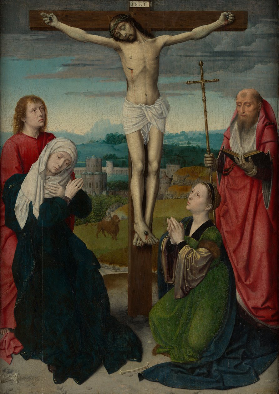 Korsfestelsen, ca. 1495. av Gerard David