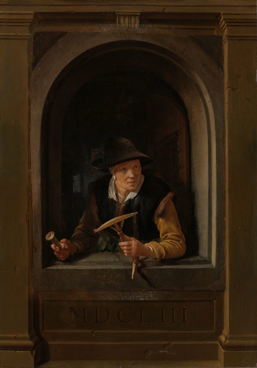 En fiskerkone av Gerrit Dou