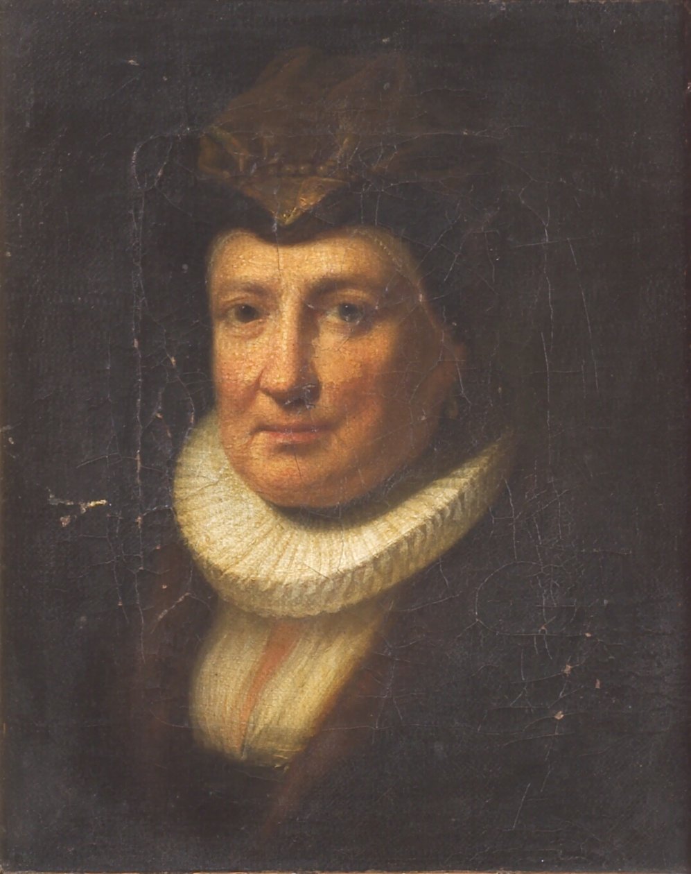 Portrett av kunstnerens mor av Gerrit Dou