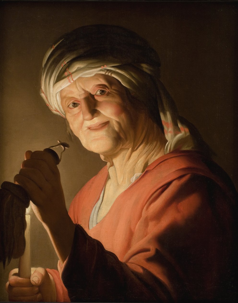 En gammel dame av Gerard van Honthorst