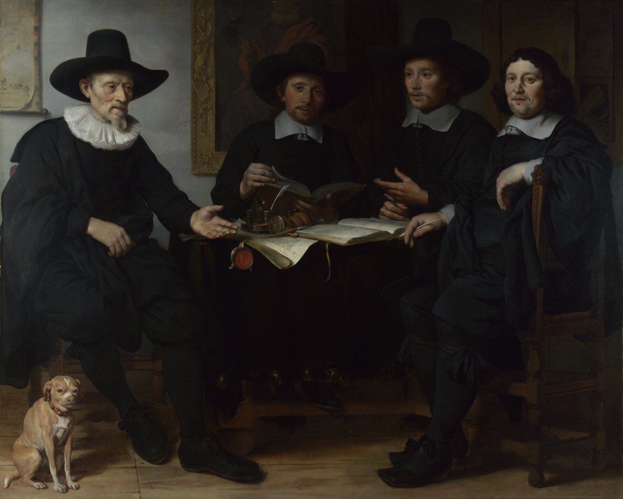 Gruppeportrett av Gerbrand van den Eeckhout  