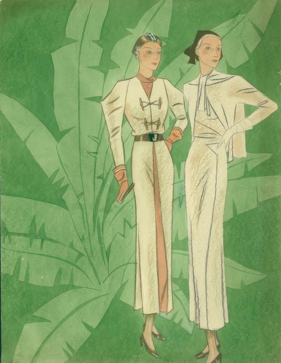 Damemote 1934 / kjoler / Gerd Hartung av Gerd Hartung