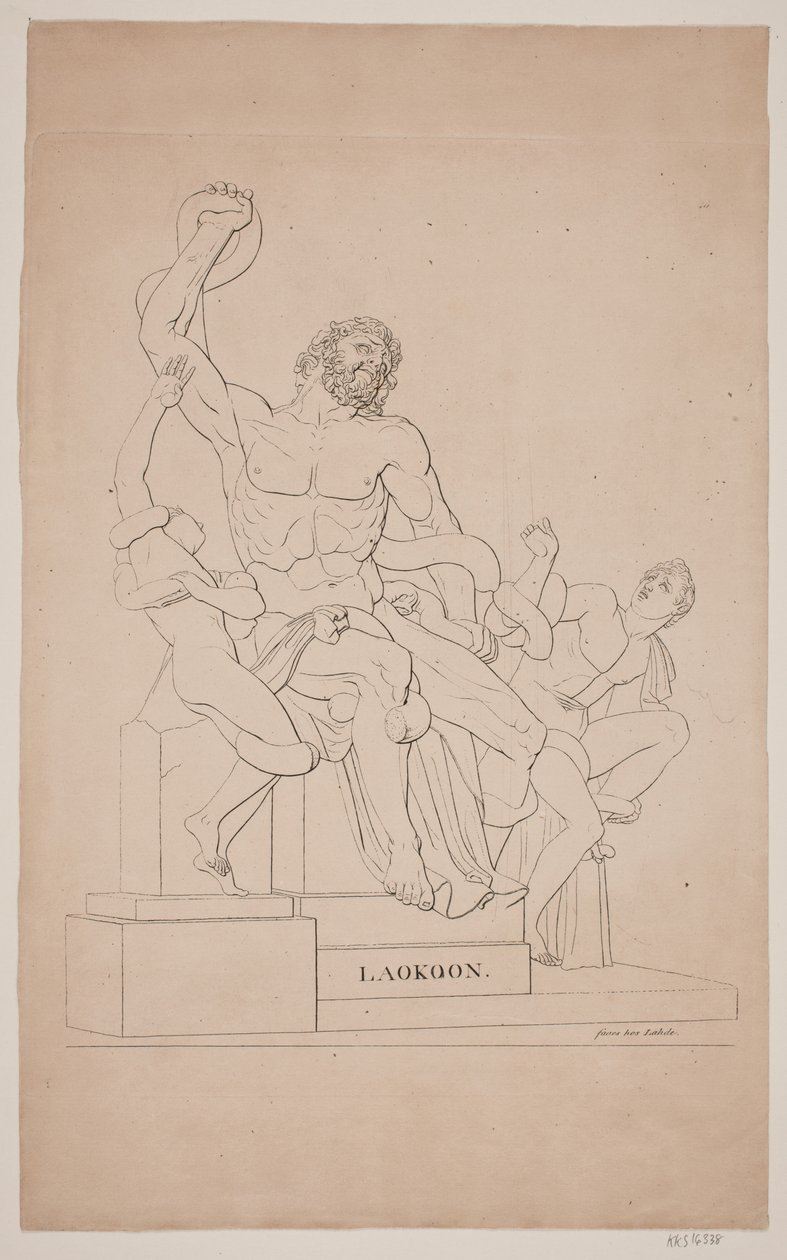 Laocoon av Gerhard Ludvig Lahde