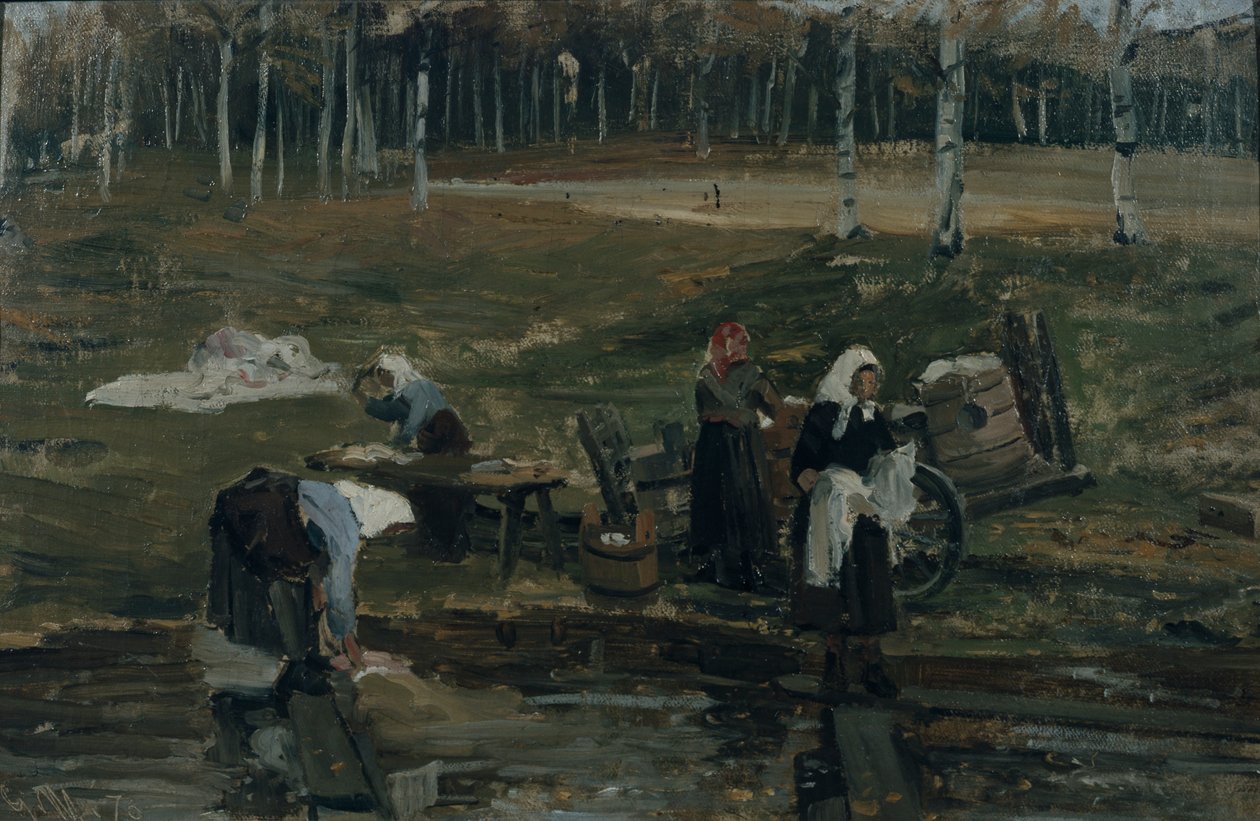 Klesvask av Gerhard Peter Frantz Vilhelm Munthe