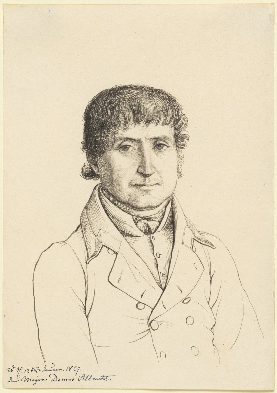 Majordomo Albrecht, 1827. av Gerhard Wilhelm von Reutern