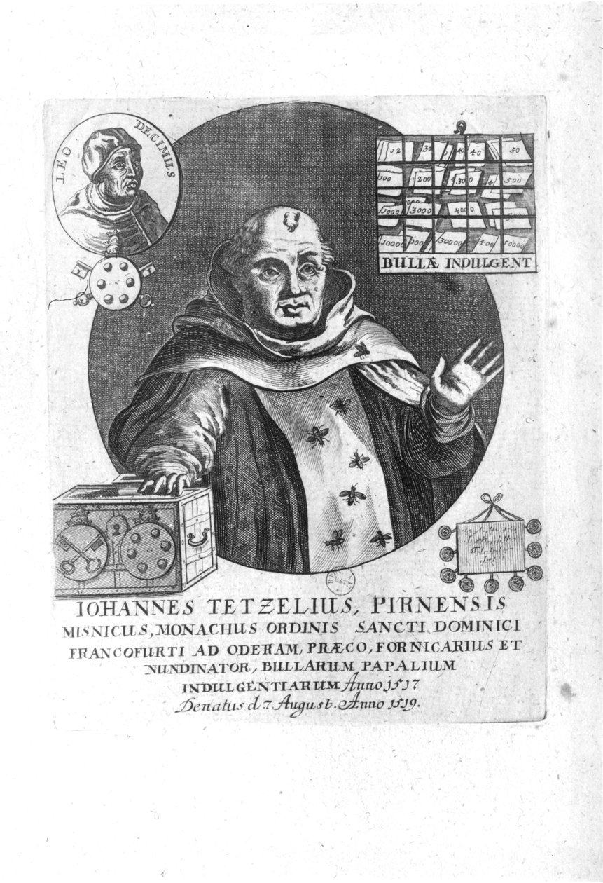 Johann Tetzel (1465–1519) av German School