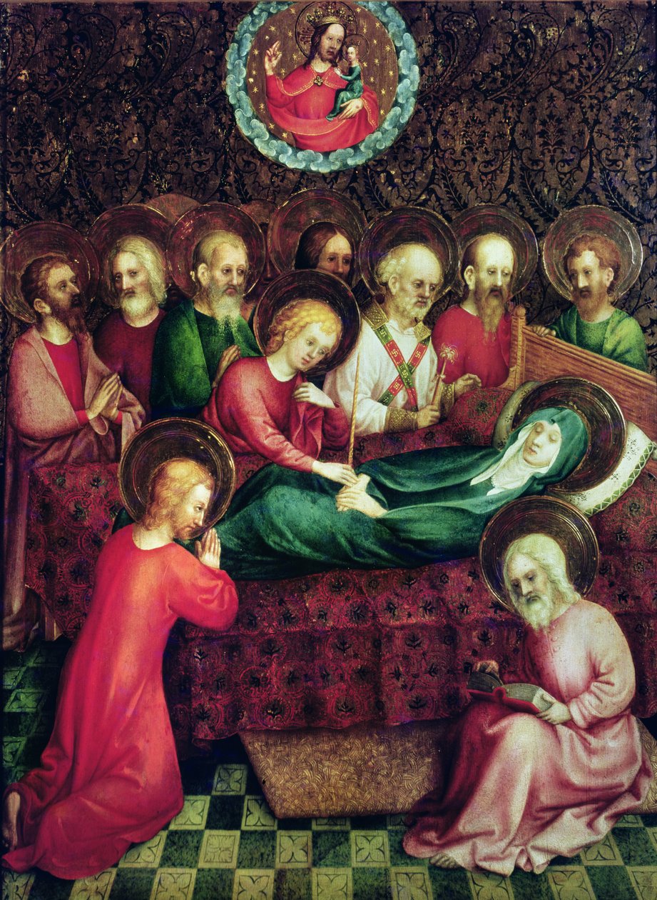 Jomfruens død, 1450 av German School
