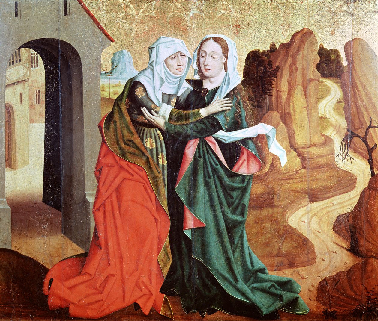 The Visitation, ca. 1460 av German School