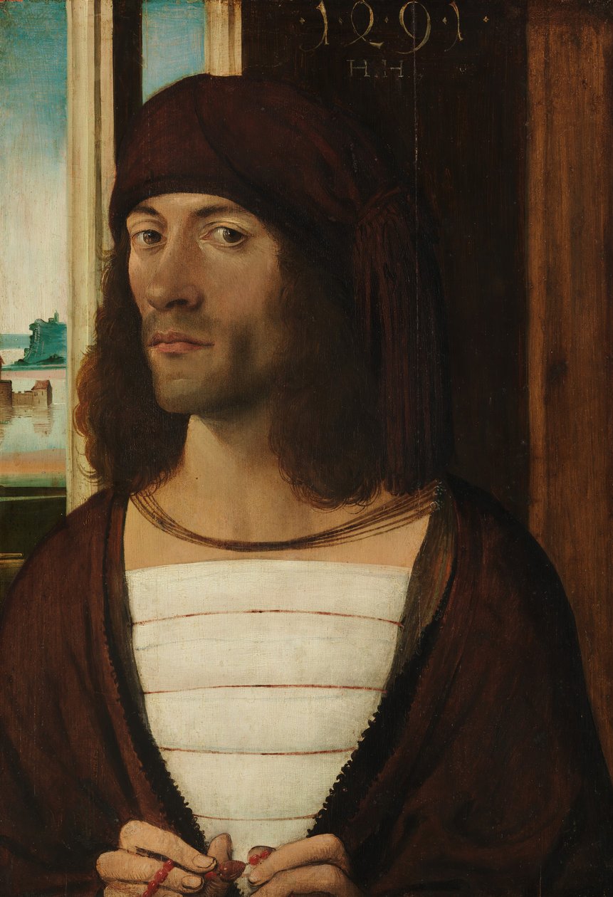 Portrett av en mann, 1491. av German