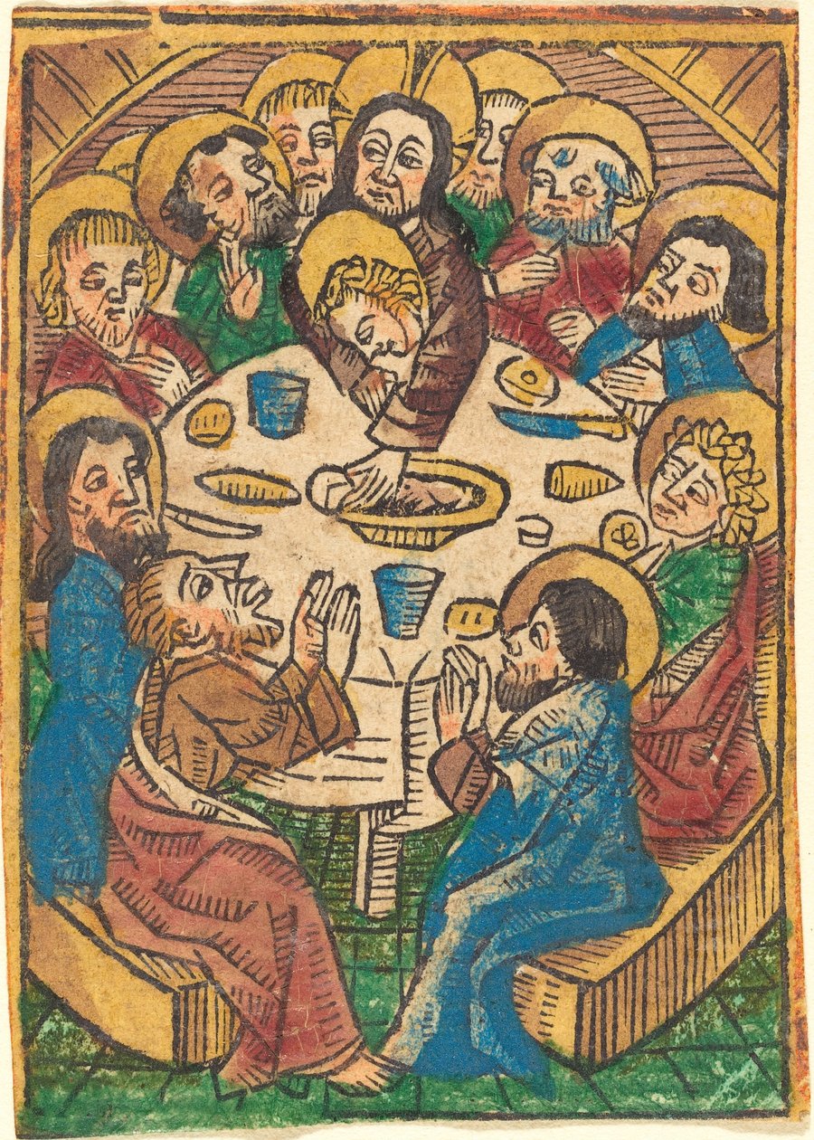 Siste måltid av German 15th Century
