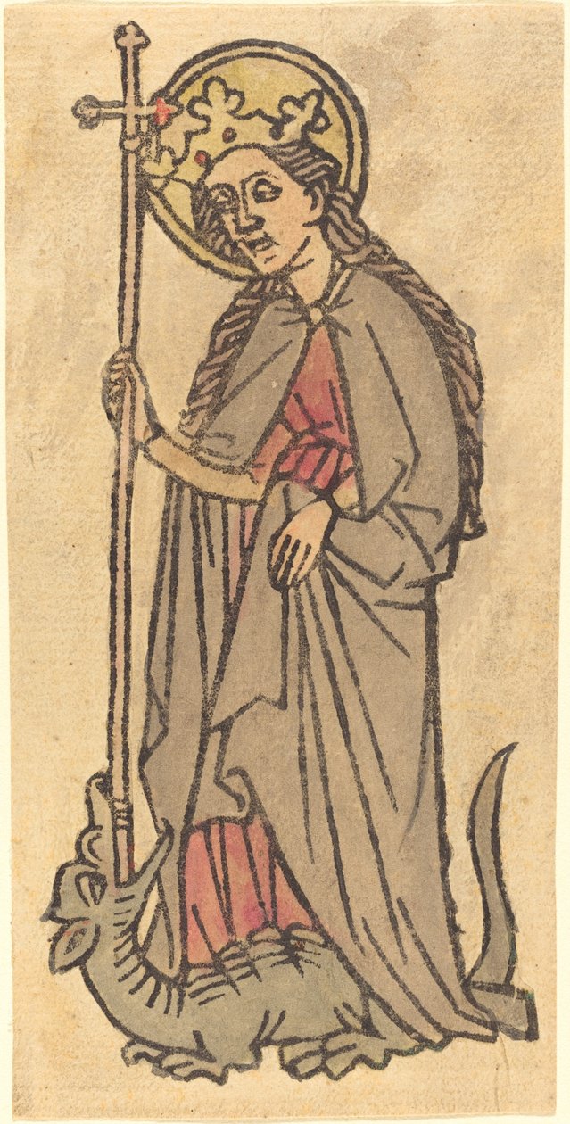 St. Margaret av German 15th Century