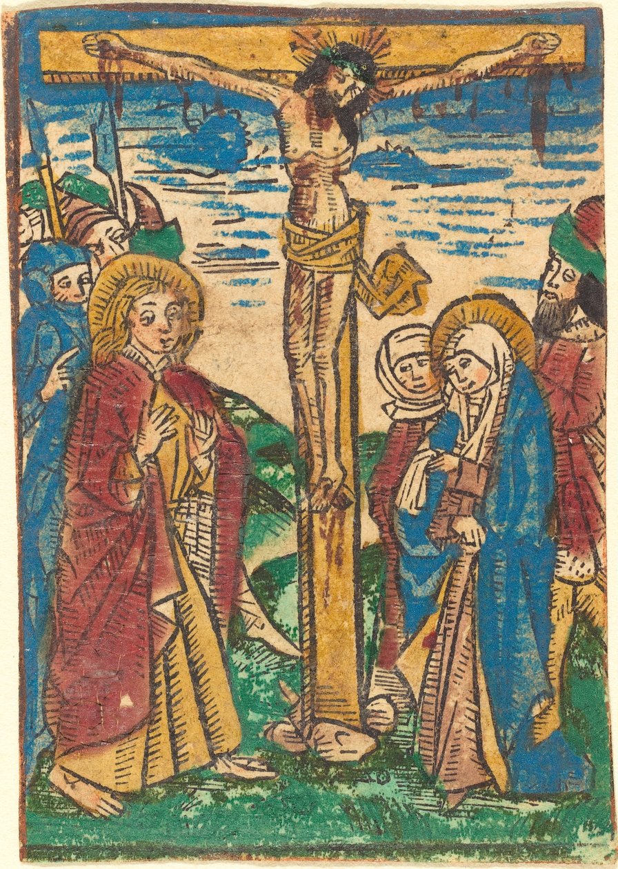 Korsfestelsen av German 15th Century
